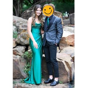 Emerald Green Prom Dress